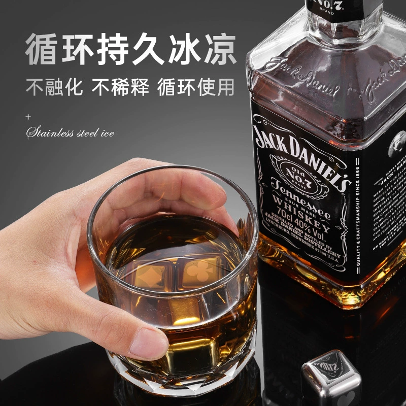 304不锈钢冰粒 Metal ice cubes for home use for whiskey