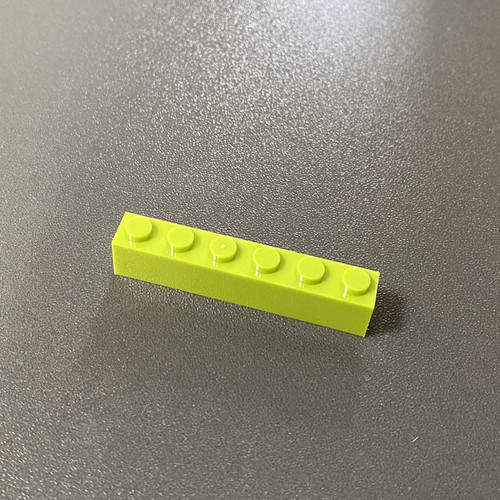 Compatible with LEGO 3009 small particle assembled building block accessories basic block 1x6 hole thick brick 6 hole long strip bulk parts