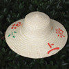 Linyi wholesale adults use labor -protection straw hat farmers straw hats in summer, garden style, garden wind, boring hat