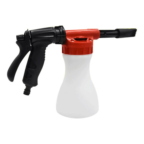 High-pressure PB foam spray bottle household tap water car wash water gun set pre-wash car flow wash beauty tool water pipe