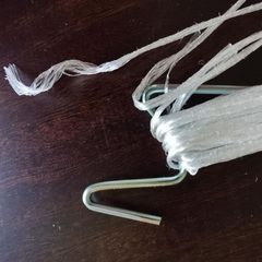 Garden fruit and vegetable hooks, trellis hooks for greenhouses, hanging hooks, M-shaped hooks + 10M hanging ropes, tomato hooks