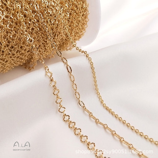 �ӏ���ɫ14K��������O�����������朻��y�LO�diy���Ʒ朗lɢ�