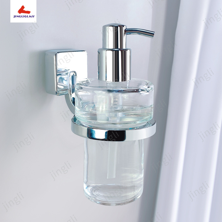 厂家生产批发各种洗手间乳液卫浴瓶蒙砂玻璃瓶200ml-300ml 可订