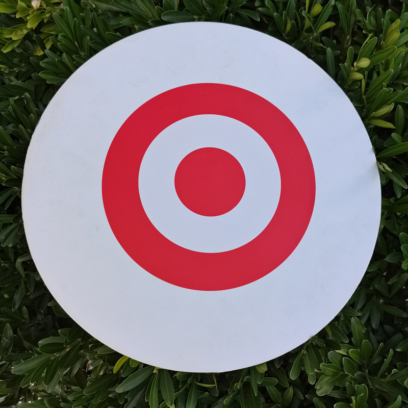 Factory direct supply outdoor round black and white EVA mobile arrow target archery game entertainment attack and defense arrow monochrome dart target