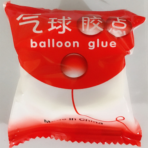 厂家直销气球胶点贴1包100粒无痕不伤墙生日节日婚房布置装饰用品