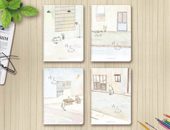 新款唯美浪漫16K36張車線本筆記本/縫線本 夢中奇遇/旅行