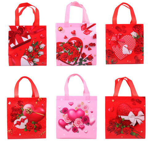 Amazon Cartoon Cute Children's Gifts Shopping Gifts Holiday Non-Woven Bag Lunch Tote Bag Manufacturer