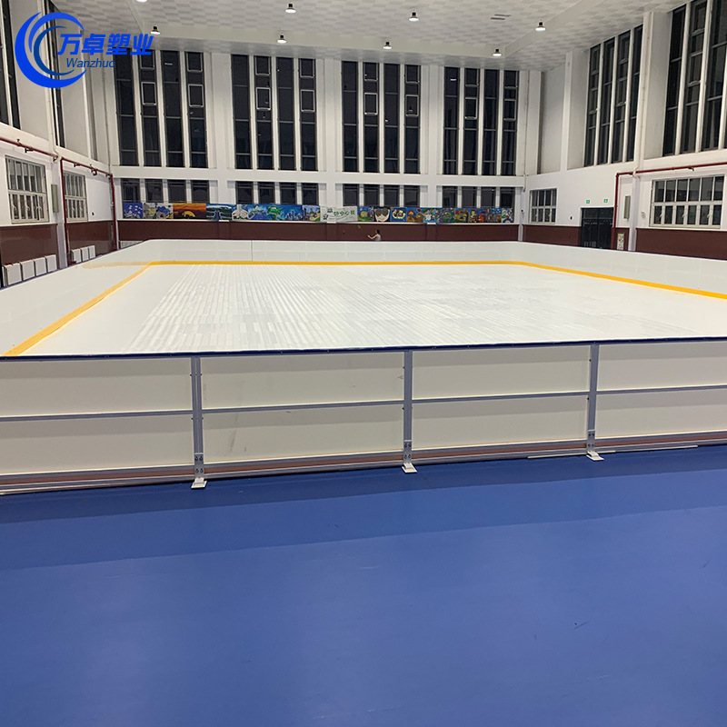 厂家直供 UHMWPE仿真冰场 仿真滑冰场抗磨擦防水可移动仿真冰场