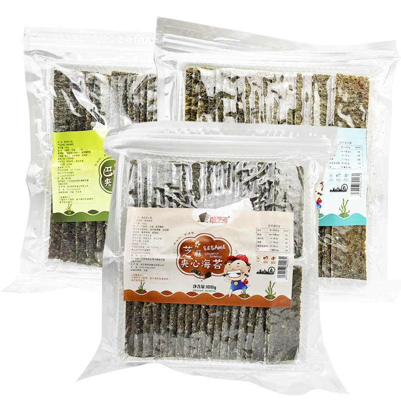 Салати-соя водоросли хрустящие закуски (кунжут) 100 г, водоросли в виде палочек в корейском стиле, множество вкусов
