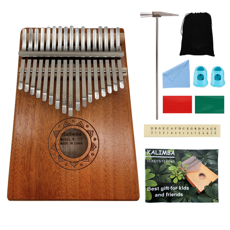 Wen Sheng 21 tonos pulgma 17 tonos pulgma Kalinba 17 tonos pulgma kalimba instrumento musical