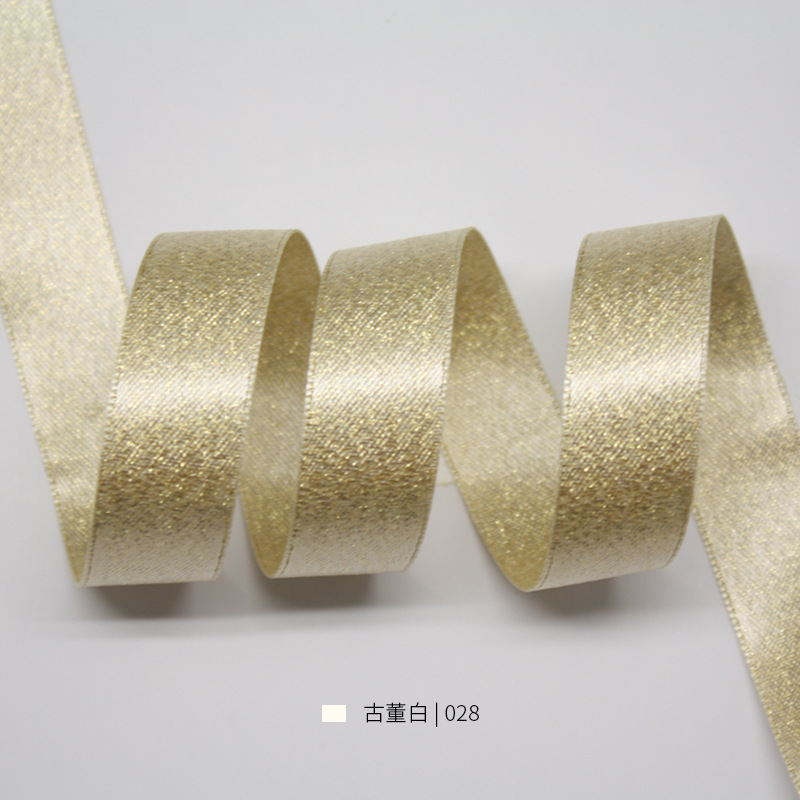 Yao Ming cinta multi-especificación hecha a mano arco DIY accesorios para el cabello material de cocción de la torta cinta de la trama de oro