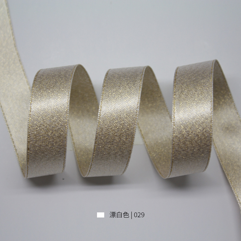 Yao Ming cinta multi-especificación hecha a mano arco DIY accesorios para el cabello material de cocción de la torta cinta de la trama de oro