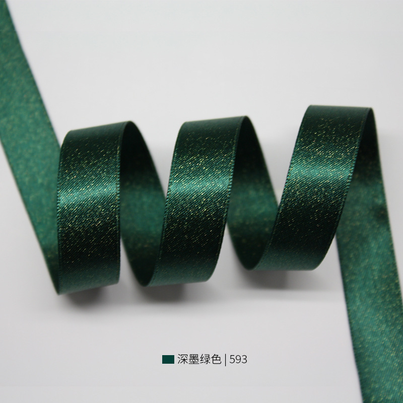 Yao Ming cinta multi-especificación hecha a mano arco DIY accesorios para el cabello material de cocción de la torta cinta de la trama de oro