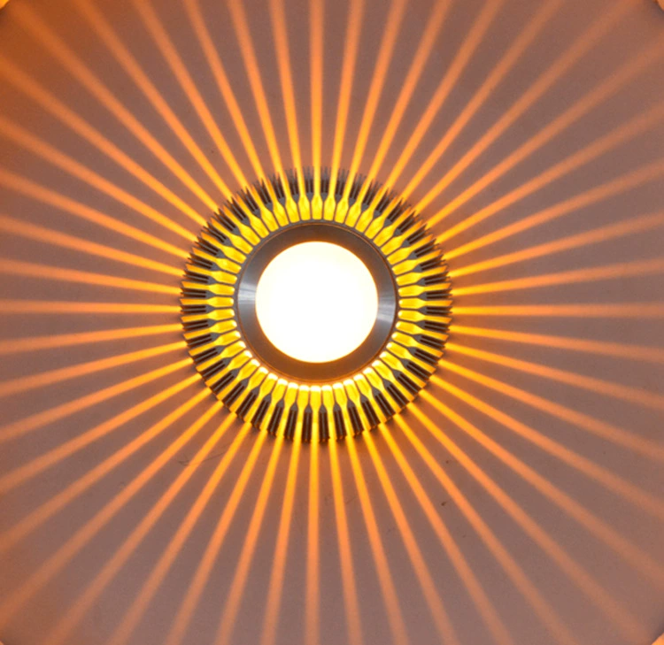 Современная минималистичная LED-настенная лампа, солнечный элемент для коридора, гостиной, спальни