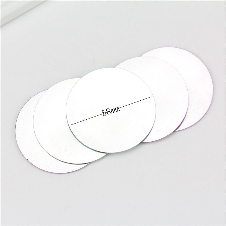 批发DIY化妆镜铝片淘宝手工小礼品手工diy小镜子布艺镜子礼物