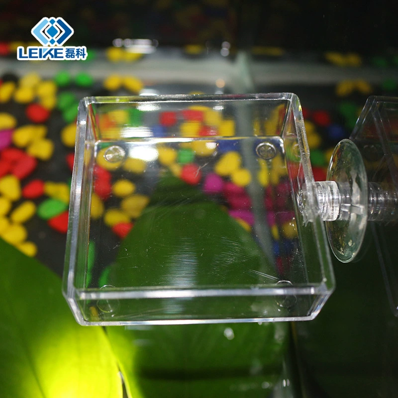 Заводская поставка акрилового бассейна для кормления воздухом аквариумная стеклянная пластина для кормления аквариума декоративный бассейн для кормления рыб и креветок