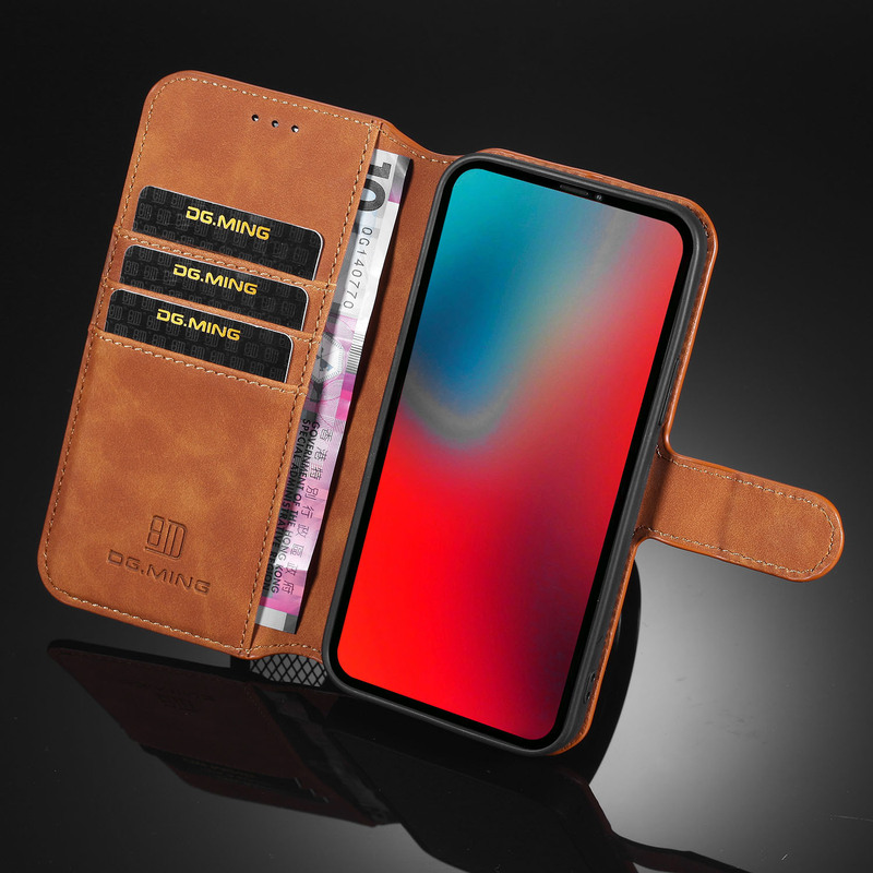 For iPhone13 Apple 14 Pro Max/XS/XR/i7/8p/SE2 flip card phone leather case