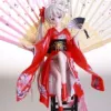 Kimono dome red