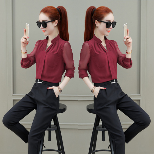 Spring and Autumn High-Waist Elastic Suit Harem Pants Fashion Trendy Plus Size Women Loose Slimming Casual Pants