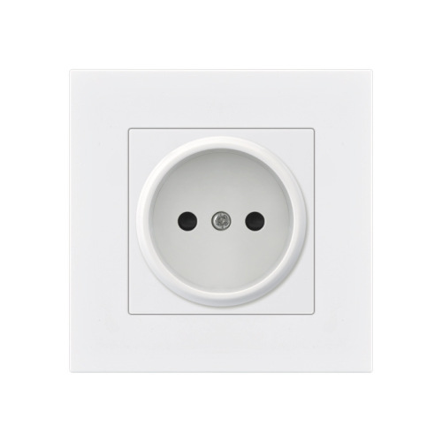 International cross-border 16 French socket with USB French standard panel German European standard power plug French PC white South Korea