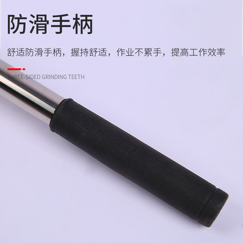 Dispositivo de recolección de frutas de acero inoxidable de múltiples especificaciones alargado Dispositivo de recolección de frutas de varilla larga de gran altitud de huerto