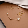 Small design advanced bracelet for beloved, accessory, light luxury style, high-quality style, wholesale