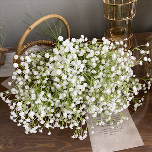 Single -branch simulation full of star stars bride wedding decoration hand bouquet plastic foreign trade cross -border INS embellishment home placement