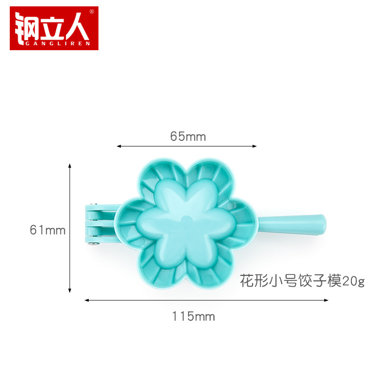 Spot grande, mediano y pequeño PP plástico para hacer bolas de masa molde hogar bricolaje en forma de corazón cocina para hacer bolas de masa al por mayor