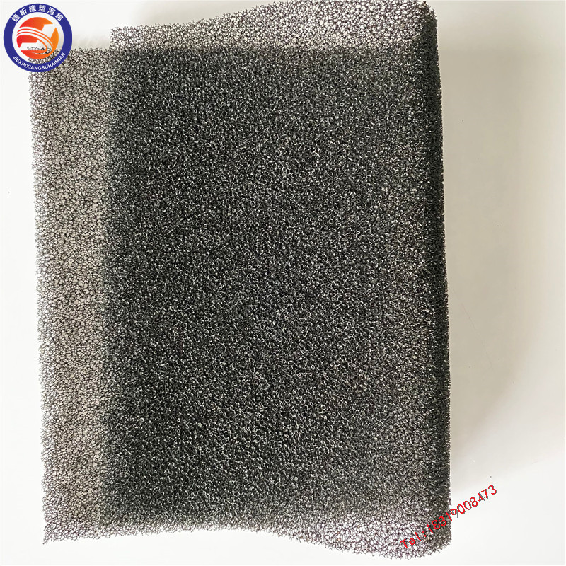 厂家直供黑色2毫米通风海绵 机型设备防尘塑料海绵网 铝窗防尘棉