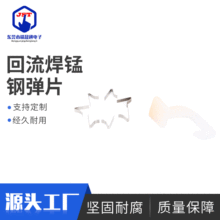 批发铁片回流锰钢弹片 管内定位金属冲压件 不锈钢固定压线片