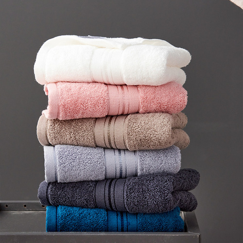 Baihua towel manufacturer directly supplies and supports drop shipping of thickened Mengxiang square towel and bath towel