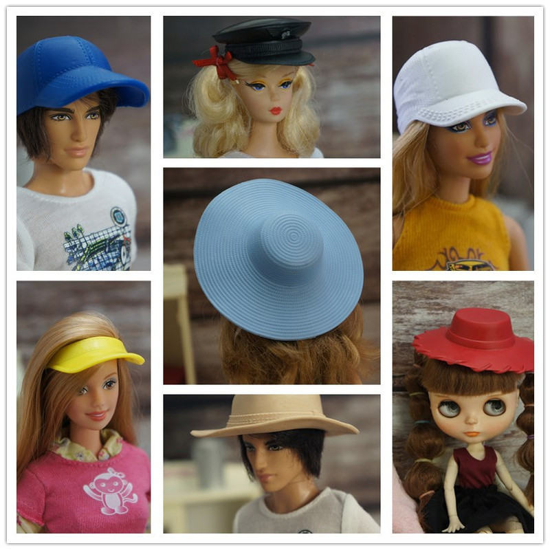 Barbie Barbie Doll Hat Accessories Strange Gauwa Doll Hat Ken Sun Hat Baseball Cap