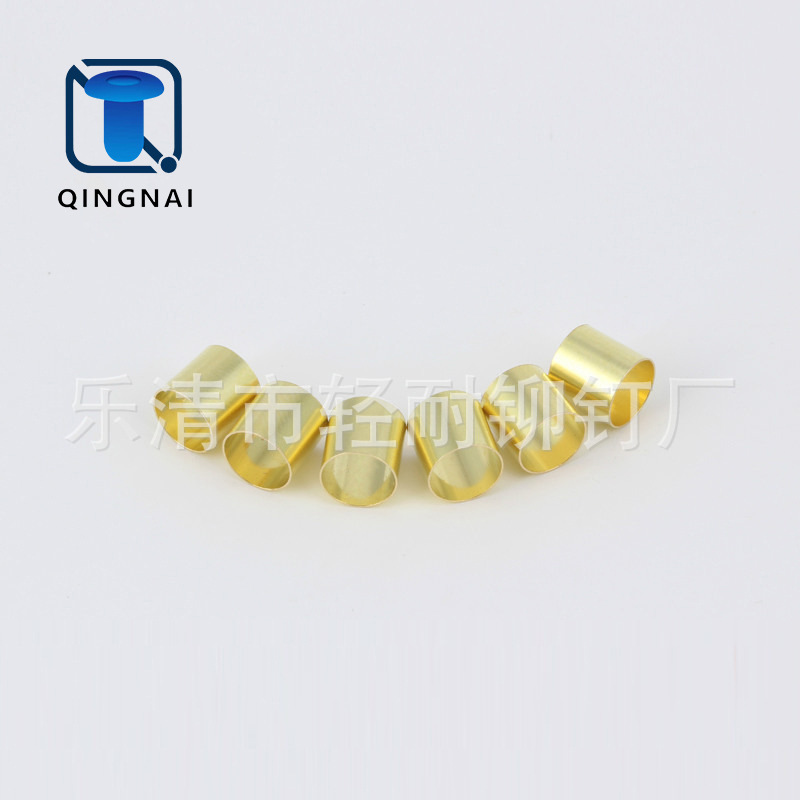 专业制作 黄铜圆管铜管铜套 空心铜套管来图来样加制作