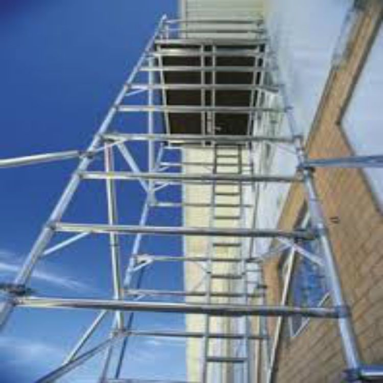 外贸快拆脚手架 铝合金带斜撑油漆粉刷广东厂家欧标室内外脚手架