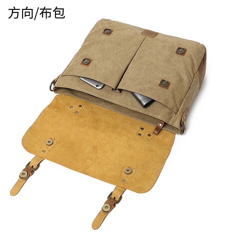 Retro one-shoulder bag