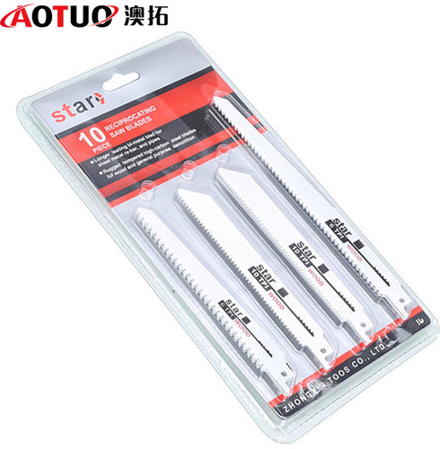 10 reciprocating saw electric saw blades saber saw fine tooth coarse tooth woodworking metal plastic cutting saber saw saw blade