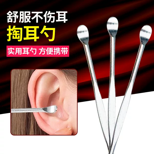 Factory Direct stainless steel ear picking tool ear pick spiral ear pick ear pick suit single