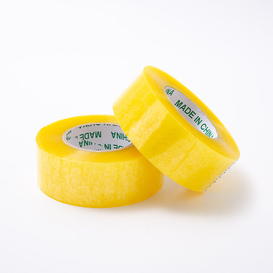 Transparent tape wholesale yellow tape 4.5cm sealing glue sealing box tape paper packing tape wholesale transparent glue