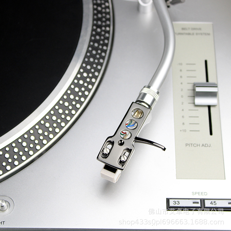Venta caliente transfronteriza de vinilo fonógrafo cabeza soporte fonógrafo cabeza cubierta fonógrafo cabeza accesorios Stylus Accesorios