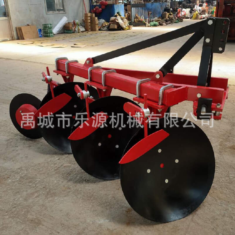 乐源 旱田耕地圆盘犁 开荒翻地圆形犁 国外耕地圆盘犁