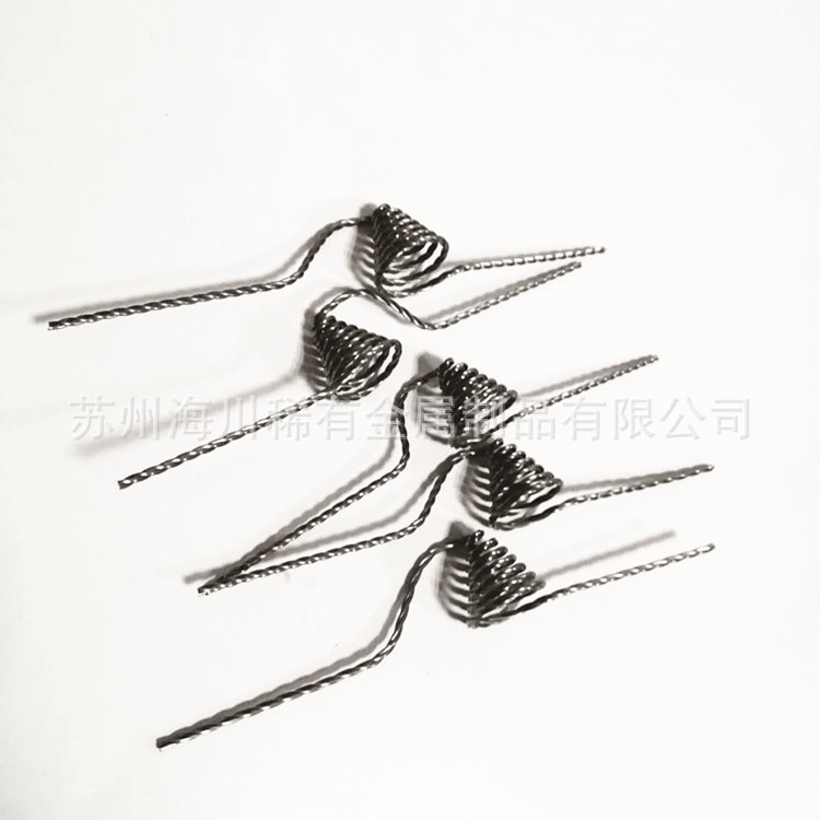 纯钨丝电光源用钨绞丝单股双股钨绞丝真空镀膜用钨丝钨纯度99.95%