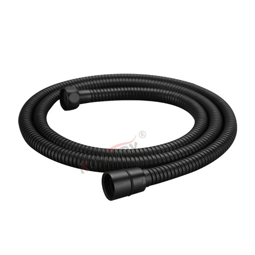 Factory direct supply 304 stainless steel black shower hose shower head hose 1.5 meters