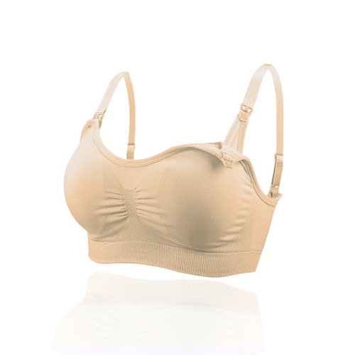 Front button maternity bra, women's nursing bra, no rims, nursing bra, mommy's plus size pregnancy vest for women