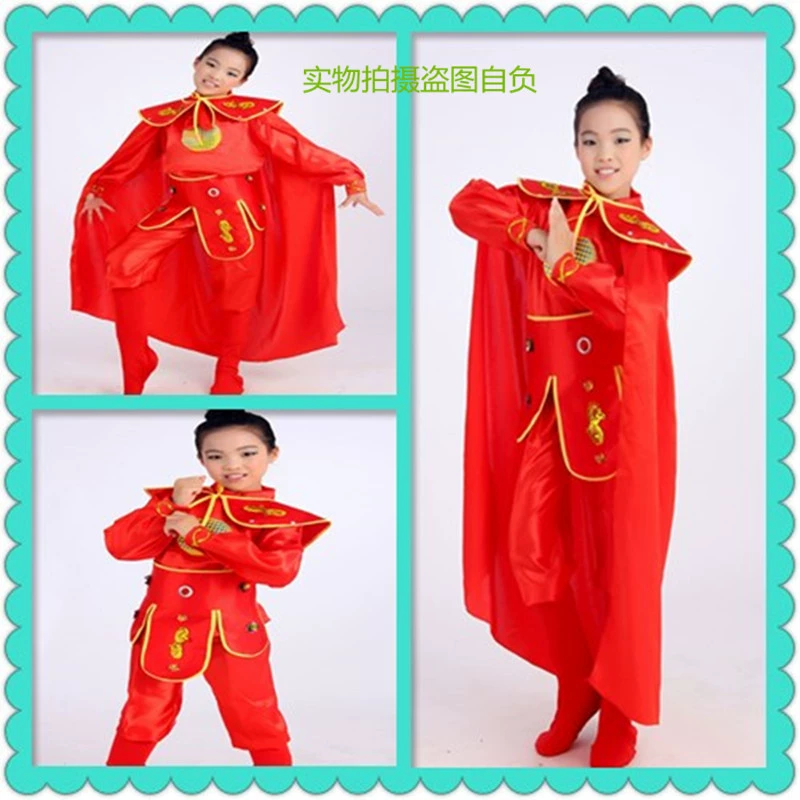 Детский цветочный костюм для выступлений Мулан древний солдатский костюм для выступлений древний костюм Мулан поэзия декламации Му Гуйин сценический костюм