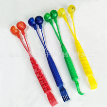 敲背锤 塑料按摩器半圆响锤按摩养生按摩器养生锤按摩器