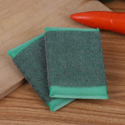 C steel wire sponge wipes the kitchen, can absorb water, wash the dishcloth, wash the pot, wash the dishes, clean the steel wire sponge scouring pad batch