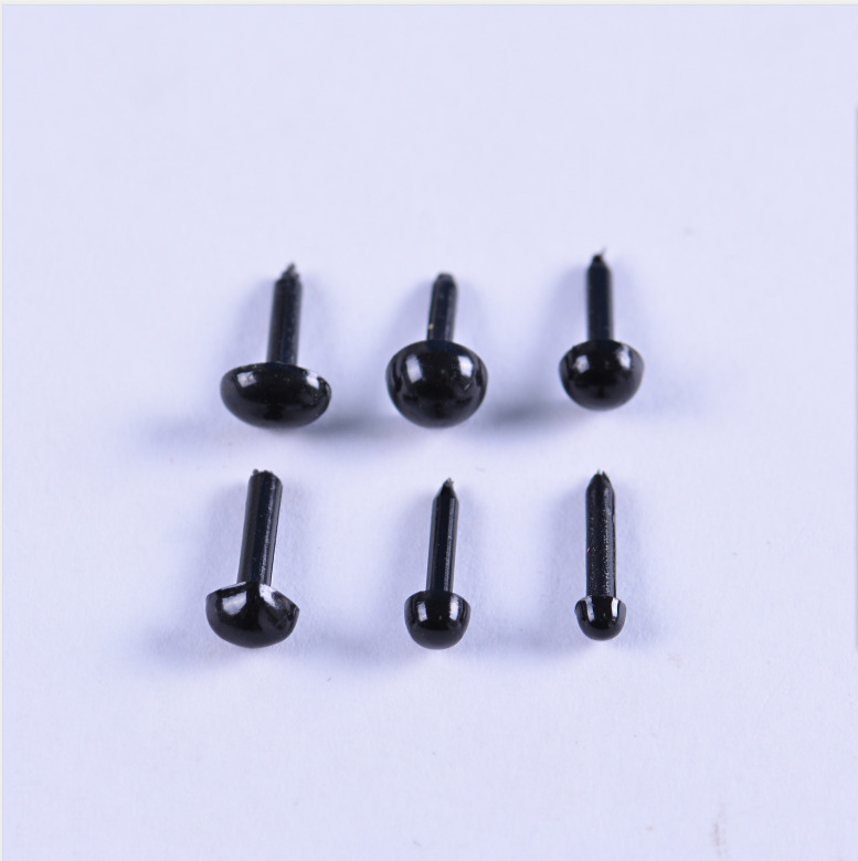 DIY Doll Straight Foot Triangle Nose DIY Doll Toy Eyes Straight Black Eyes Oval Round Eyes Straight Eyes