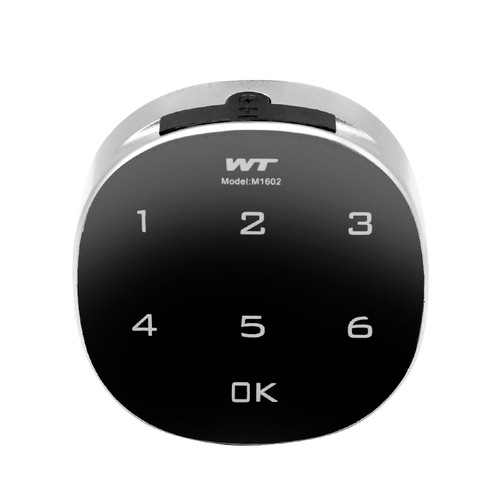 Fingerprint cabinet door lock anti-theft wardrobe cabinet wooden shoe cabinet drawer password luggage lock turn tongue lock password lock electronic lock