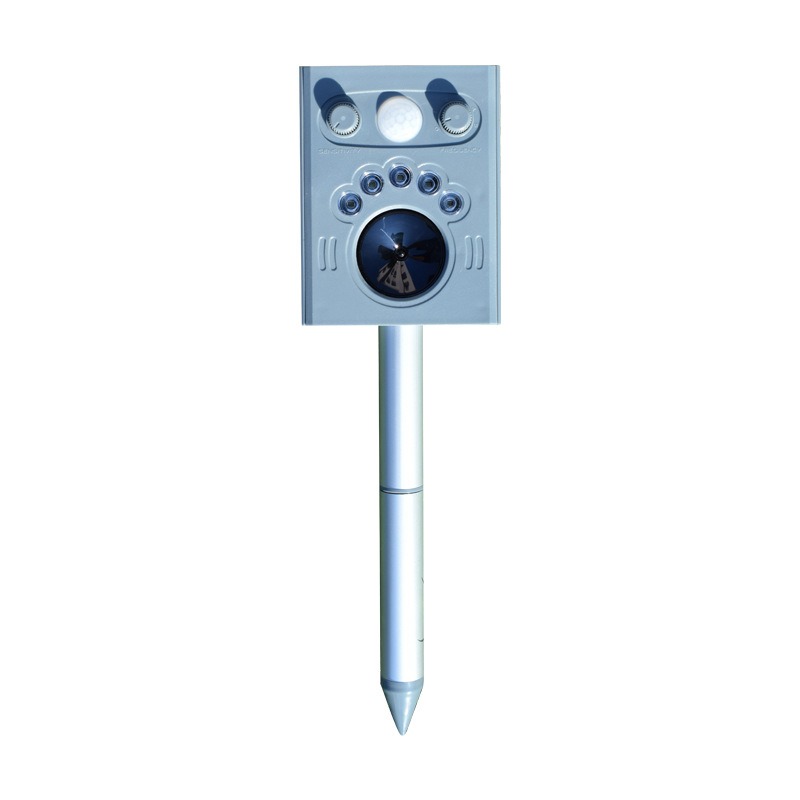 Nuevo enchufe-en el ratón solar repelente de aves de animales repelente gato perro repelente animal ultrasónico conductor