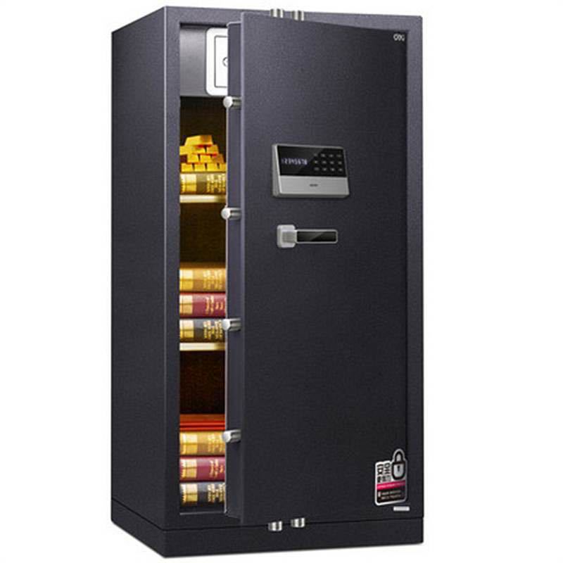 Caja Fuerte Electrónica Antirrobo Deli 3659A 1.2 m de Acero con Alarma para Hogar y Oficina